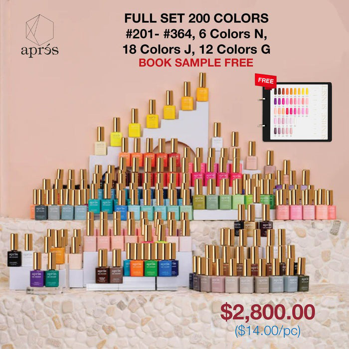 Pyramid Crackle Gel Collection, Sample Tips