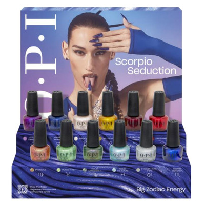 OPI Fall 2023 Big Zodiac Energy Collection Nail Lacquer 12pc Display
