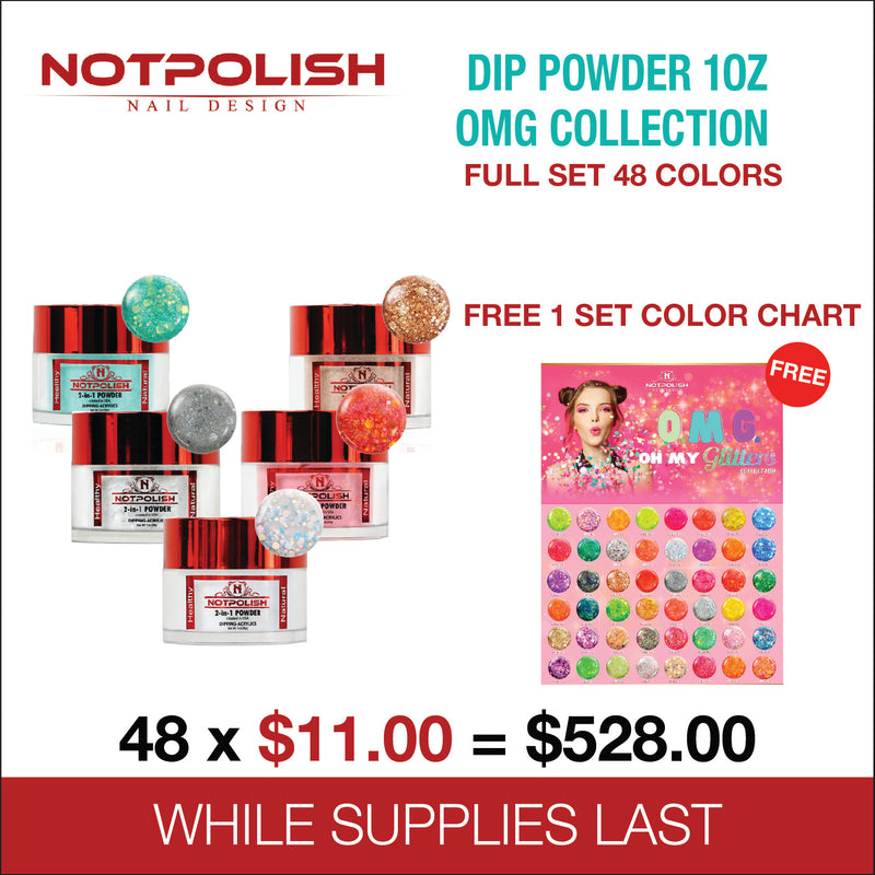 NotPolish Dip Powder 1oz - OMG Collection