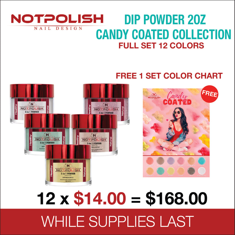 NotPolish Dip Powder 2oz - Candy Coated Collection