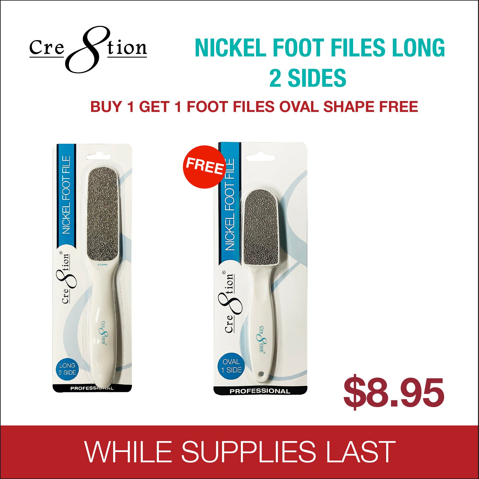 Nickel Foot File