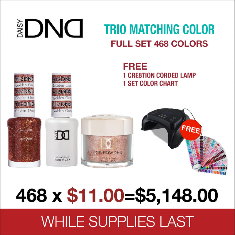 DND - Matching Trio - DND Collection - FULL SET 468 Colors - $11.00/each