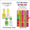 Chance Gel/Lacquer Duo Full Set - 36 Colors "It's Summer Time" Collection - Color #145 - #180 - $5.50/each - Free 1 Color Chart