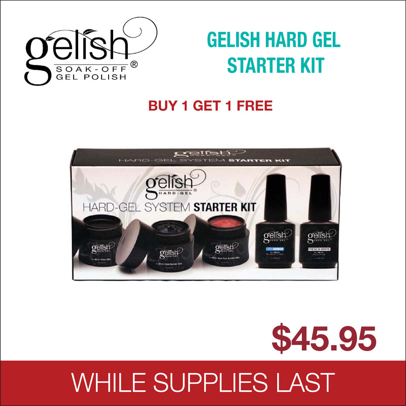Gelish Hard Gel Starter Kit - Buy 1 Get 1 Free