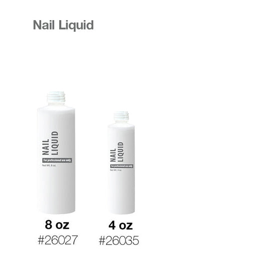 Cre8tion Plastic Bottle "Nail Liquid" EMPTY - Related Liquid non Cap