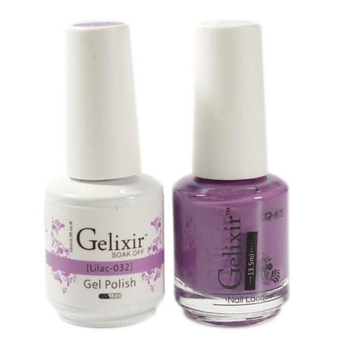 Gelixir - Matching Color Soak Off Gel - 032 Lilac