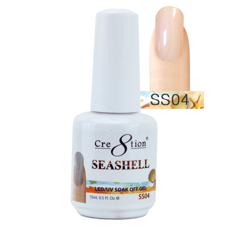 Cre8tion - Seashell Soak Off Gel .5oz SS04