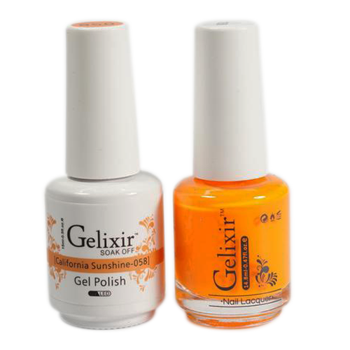 Gelixir - Matching Color Soak Off Gel - 058 California Sunshine