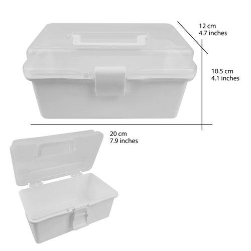 Cre8tion Small Plastic Storage Box without Tray Size 20*12*10.5cm