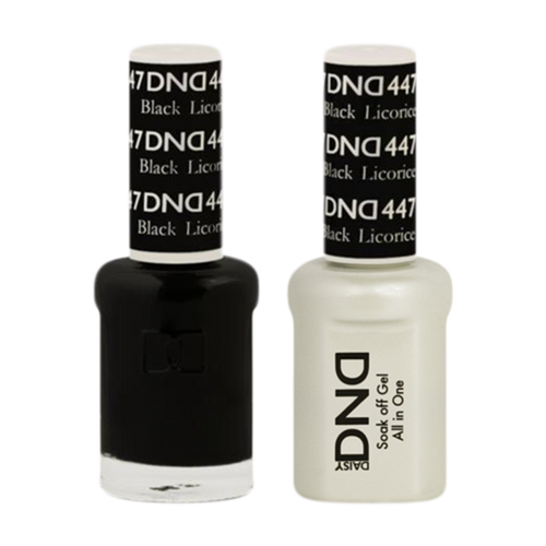 Daisy DND - Gel & Lacquer Duo - 447 Black Licorice