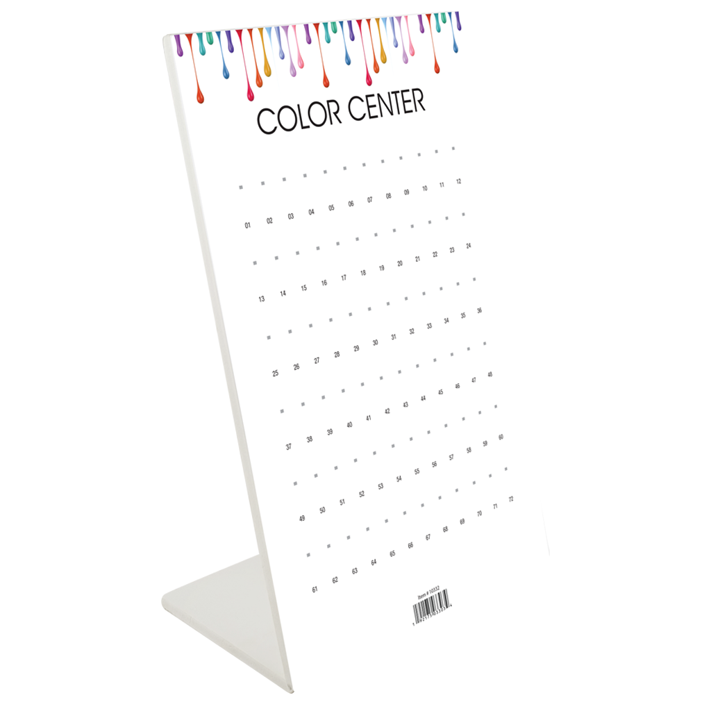 Cre8tion Empty Foam Display Color Chart 72 Tips Set, 10332 Cre8tion Empty Foam Display Color Chart 72 Tips Set, 10332