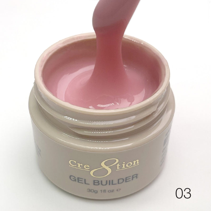 Cre8tion Overlay/Builder Gel in Jar 1oz - Hema Free - 03