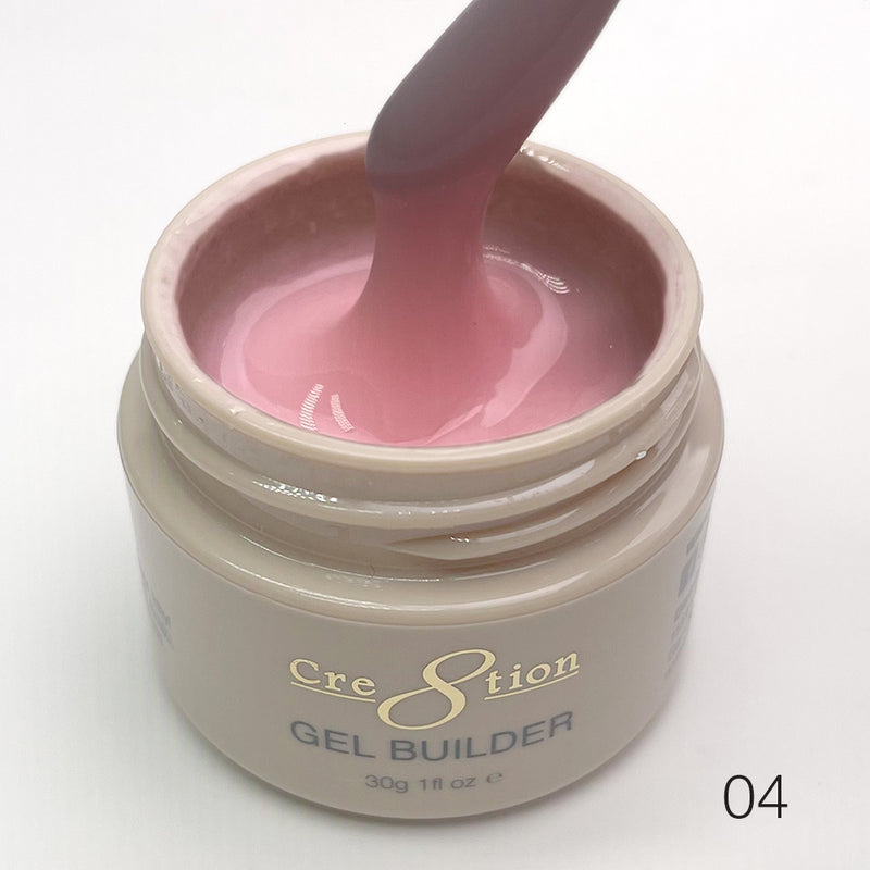 Cre8tion Overlay/Builder Gel in Jar 1oz - Hema Free - 04