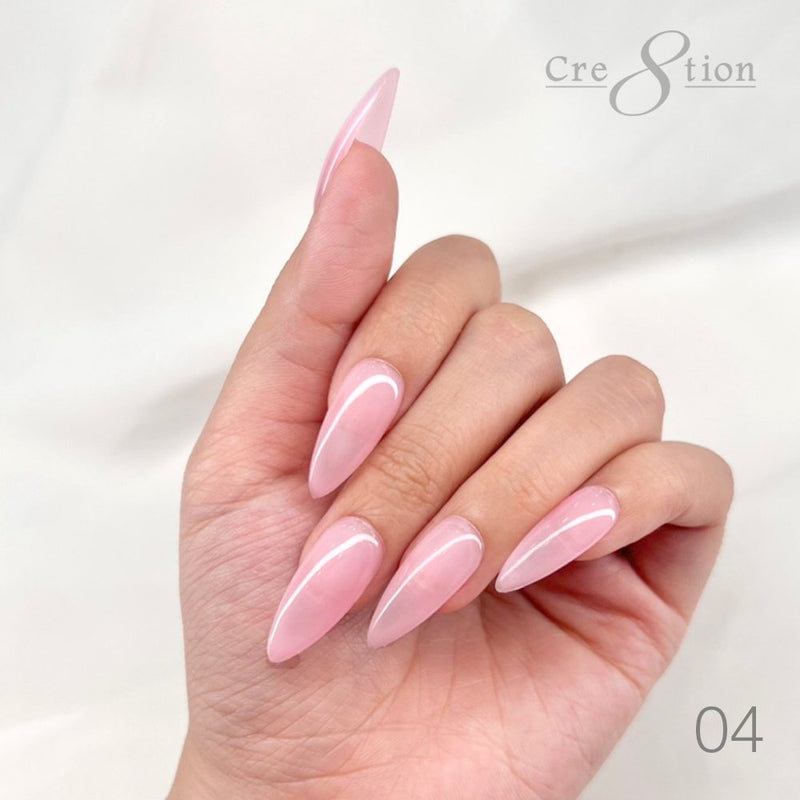 Cre8tion Gel Collection - Overlay/ Brush on Builder 0.5oz 45 Colors