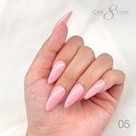 Cre8tion Gel Collection - Overlay/ Brush on Builder 0.5oz 45 Colors