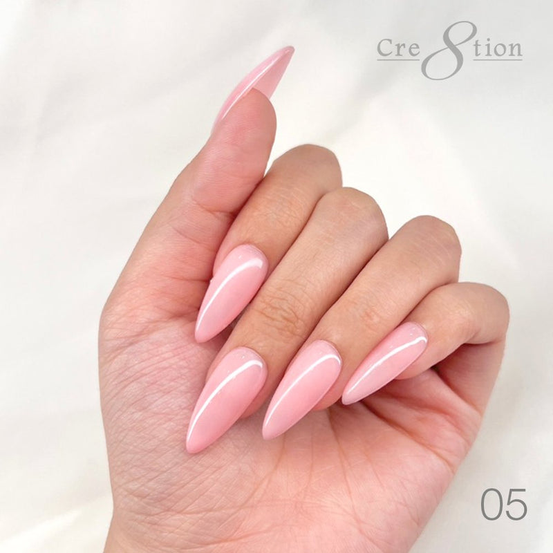 Cre8tion Gel Collection - Overlay/ Brush on Builder 0.5oz 45 Colors