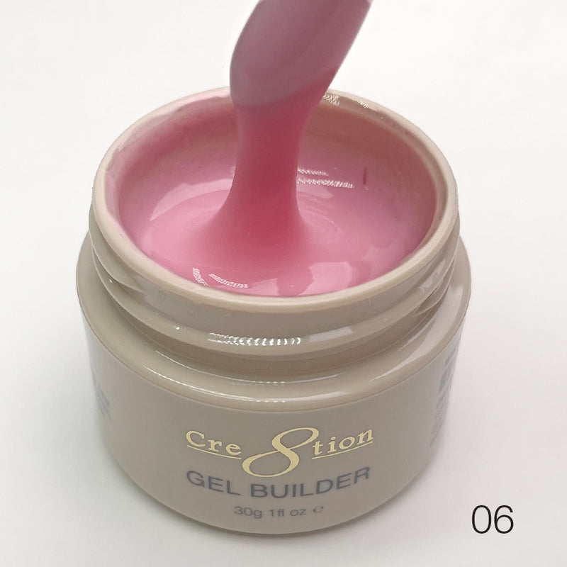 Cre8tion Overlay/Builder Gel in Jar 1oz - Hema Free - 06