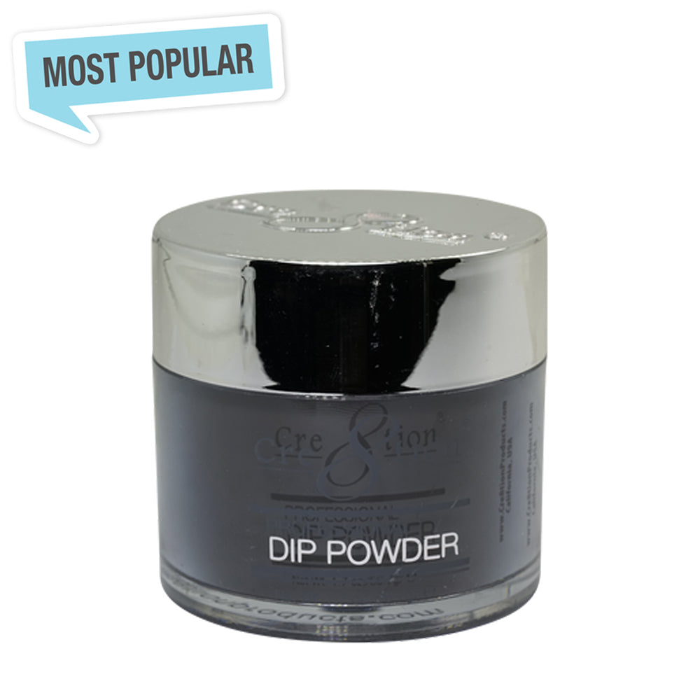Cre8tion Matching Dip Powder 1.7oz  107 Midnight Black