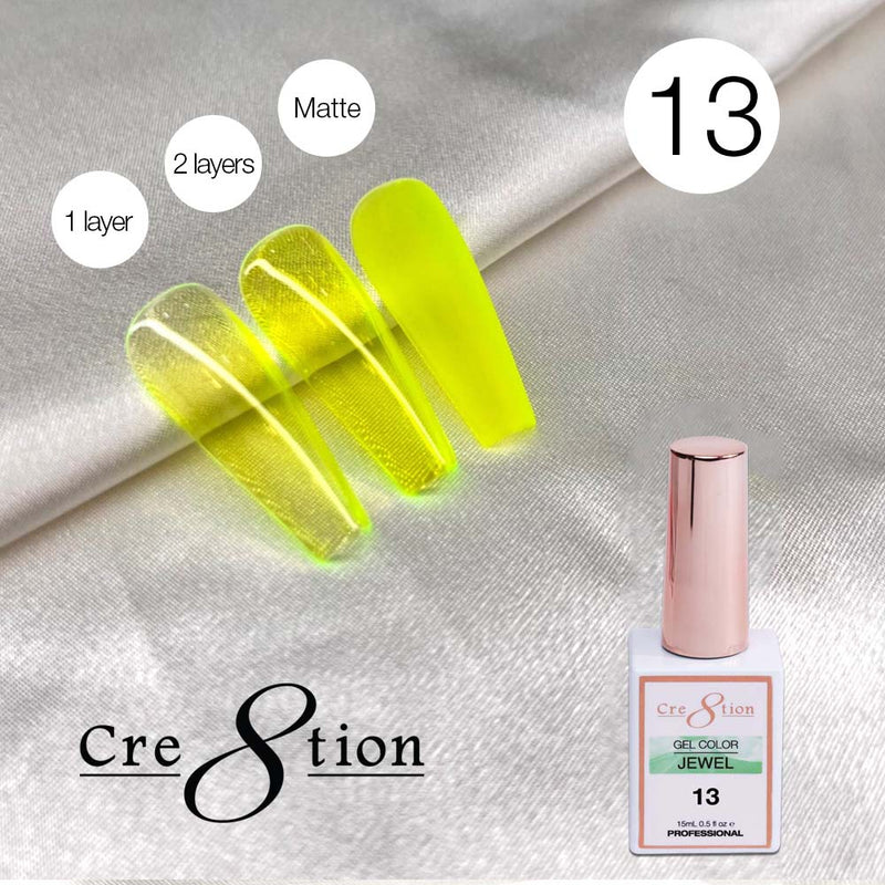 Cre8tion Soak Off Gel 0.5 oz G13 - Jewel Collection