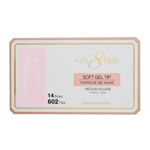 Cre8tion Soft Gel Tip - SQUARE
