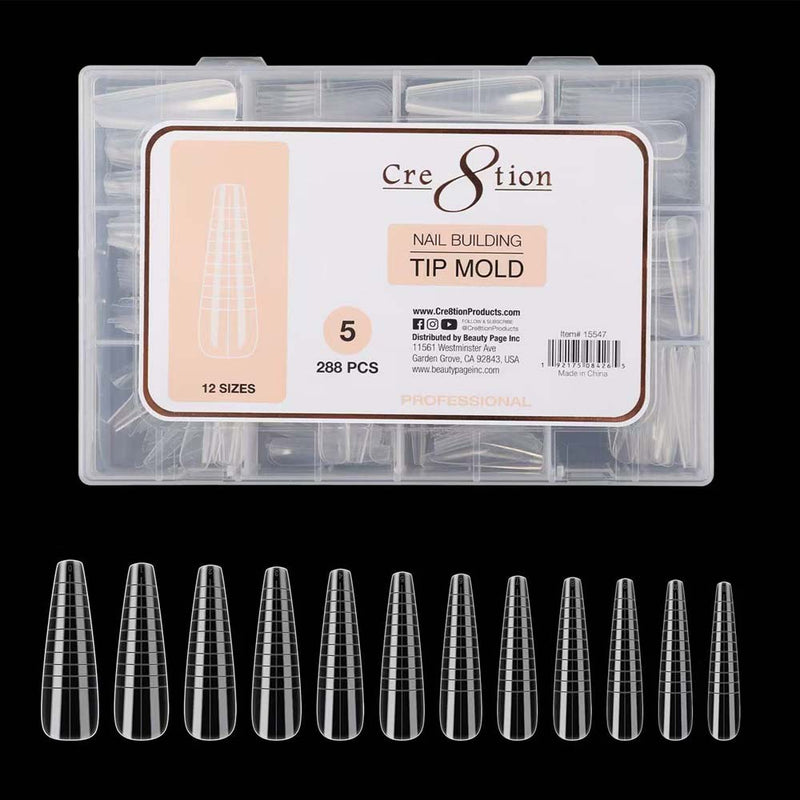 Cre8tion Nail Building Tip Mold - New Version