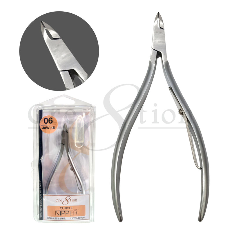 Cre8tion - Stainless Steel Cuticle Nipper 06