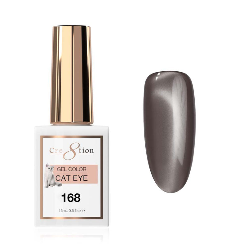 Cre8tion Cat Eye Soak Off Gel 0.5oz 168
