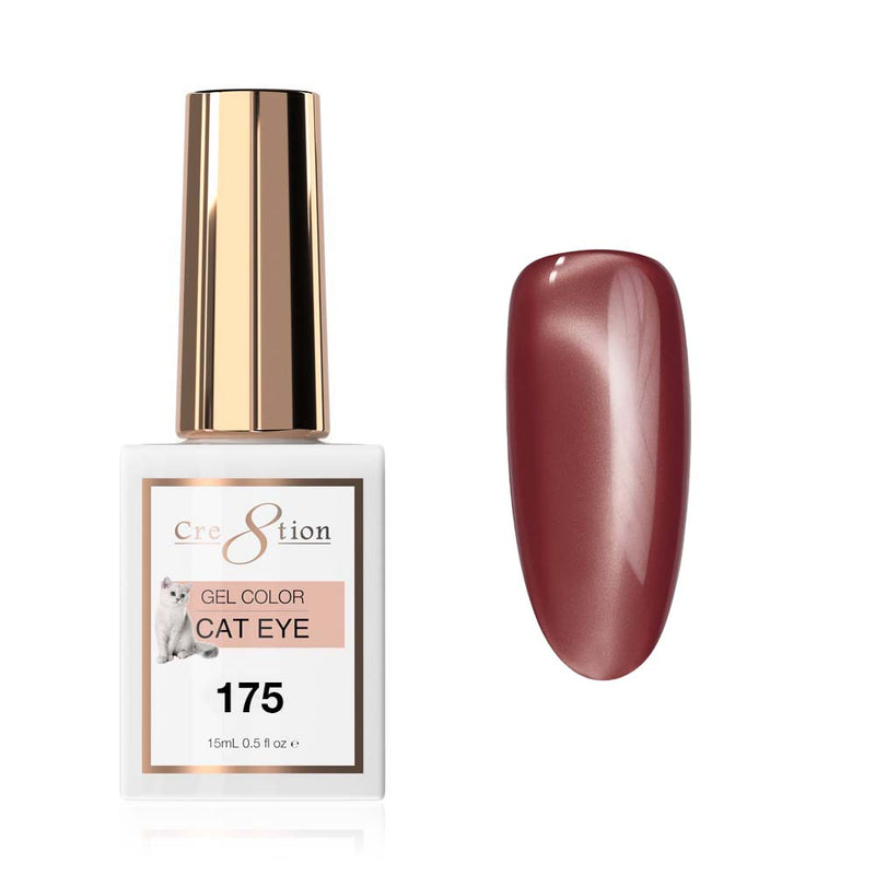 Cre8tion Cat Eye Soak Off Gel 0.5oz 175