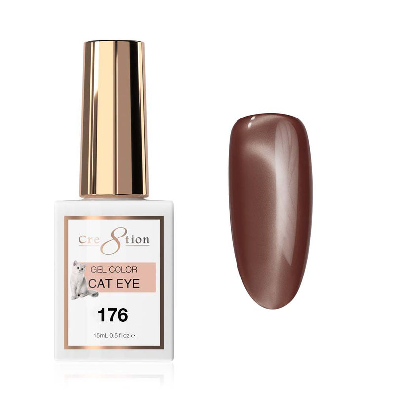Cre8tion Cat Eye Soak Off Gel 0.5oz 176