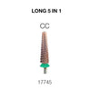 Cre8tion 5 in 1 Nail Filing Bit - Long - 3/32"