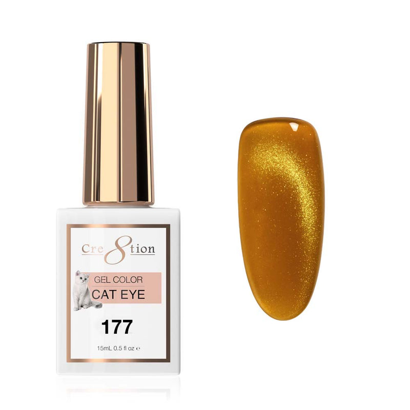 Cre8tion Cat Eye Soak Off Gel 0.5oz 177