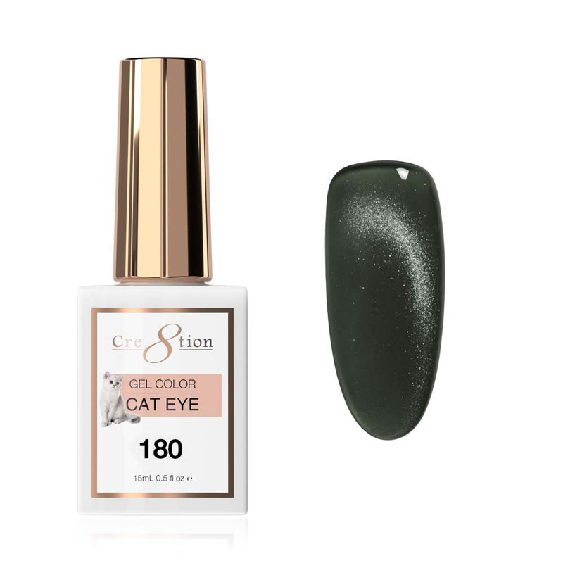 Cre8tion Cat Eye Soak Off Gel 0.5oz 180