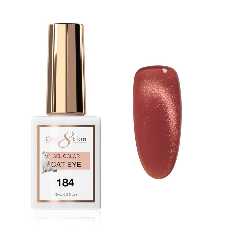 Cre8tion Cat Eye Soak Off Gel 0.5oz 184
