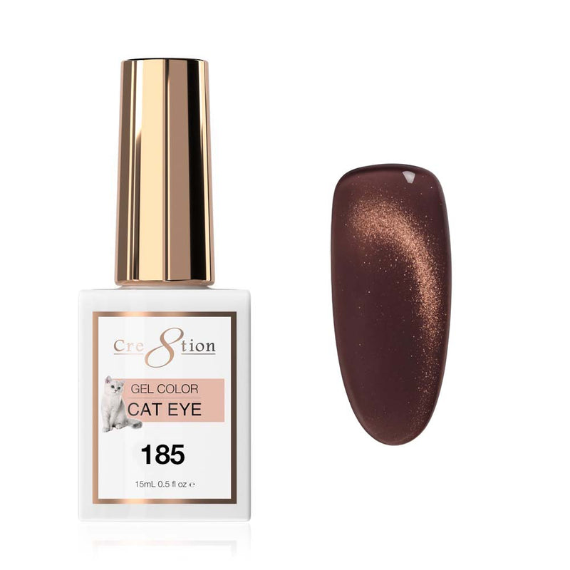 Cre8tion Cat Eye Soak Off Gel 0.5oz 185