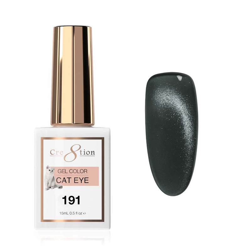 Cre8tion Cat Eye Soak Off Gel 0.5oz 191