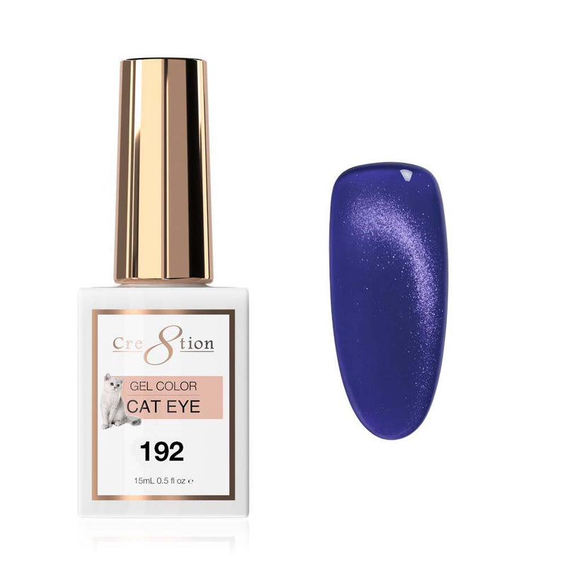 Cre8tion Cat Eye Soak Off Gel 0.5oz 192