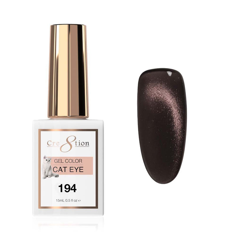 Cre8tion Cat Eye Soak Off Gel 0.5oz 194
