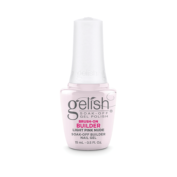 Gelish Brush-On Builder Light Pink Nude 0.5oz