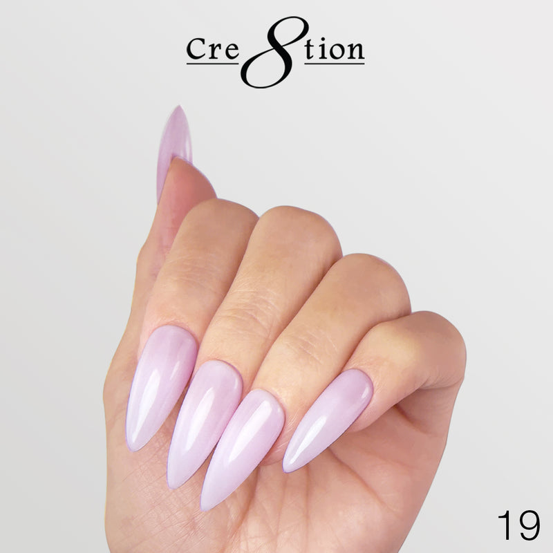 Cre8tion Gel Collection - Overlay/ Brush on Builder 0.5oz 45 Colors