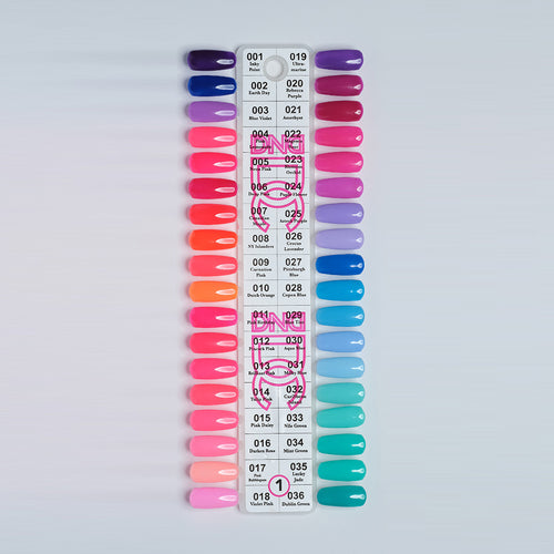 DND DC Color chart