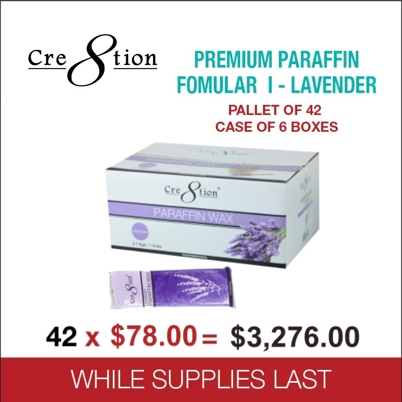 Cre8tion Premium Paraffin Fomula I - Lavender