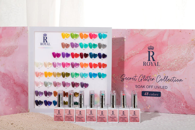 Royal 2in1 - SECRECT GLITTERS COLLECTION 48 Color