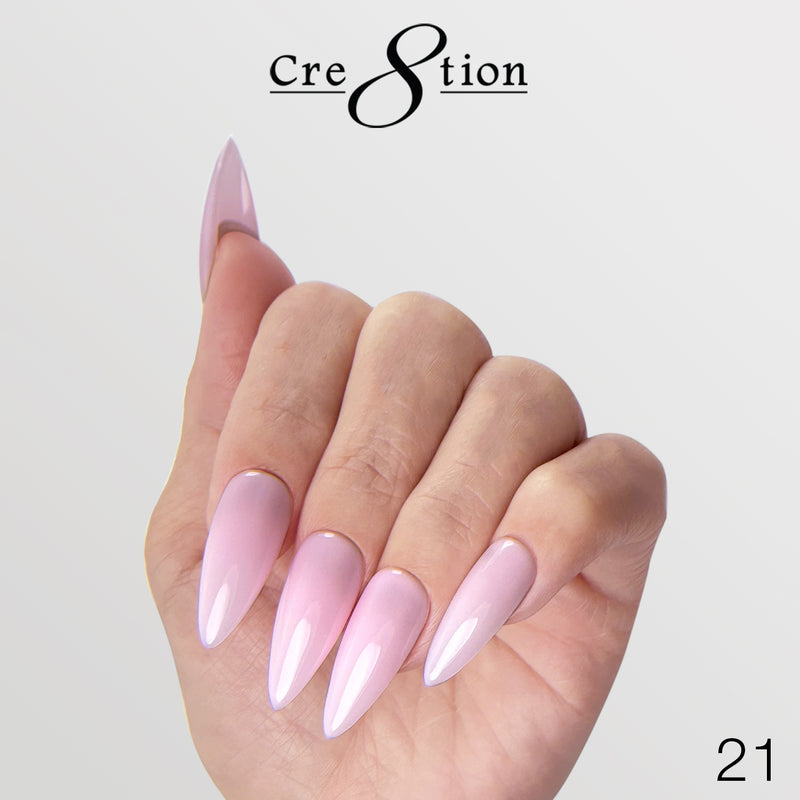 Cre8tion Gel Collection - Overlay/ Brush on Builder 0.5oz 45 Colors
