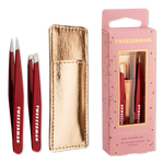 Tweezerman Vintage Rose Mini Tweezer Set with Case