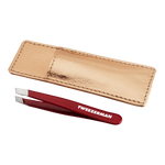 Tweezerman Vintage Rose Mini Slant Tweezer with Case