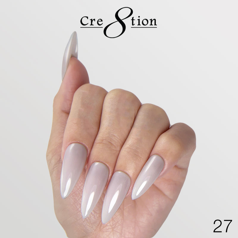 Cre8tion Gel Collection - Overlay/ Brush on Builder 0.5oz 45 Colors