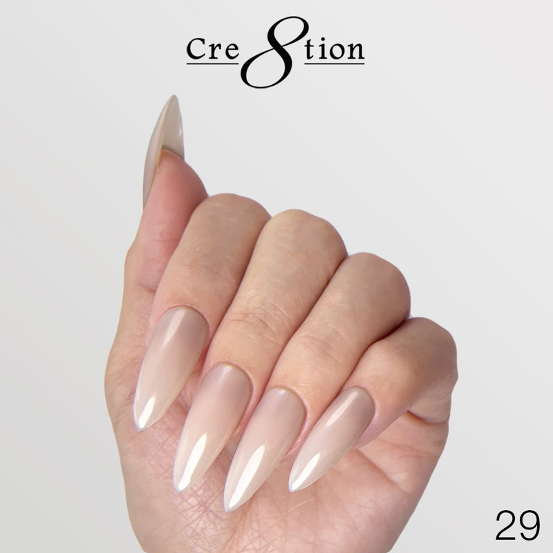 Cre8tion Gel Collection - Overlay/ Brush on Builder 0.5oz 45 Colors