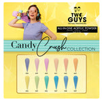 2Guys Acrylic Powder Candy Crush Collection 12 Pastel Colors #38-#49