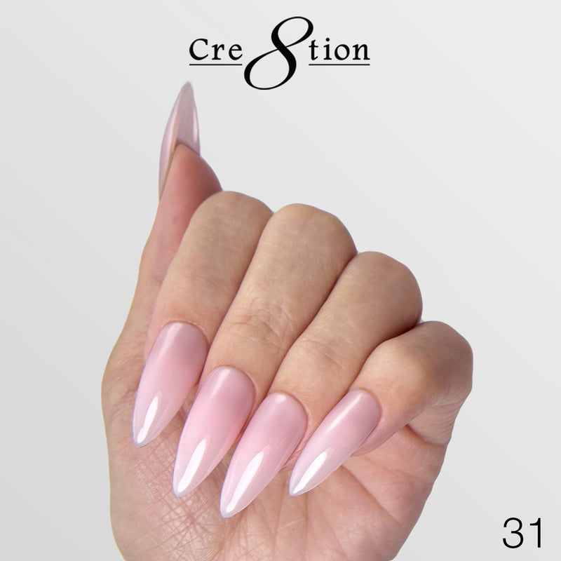 Cre8tion Gel Collection - Overlay/ Brush on Builder 0.5oz 45 Colors