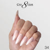 Cre8tion Gel Collection - Overlay/ Brush on Builder 0.5oz 45 Colors